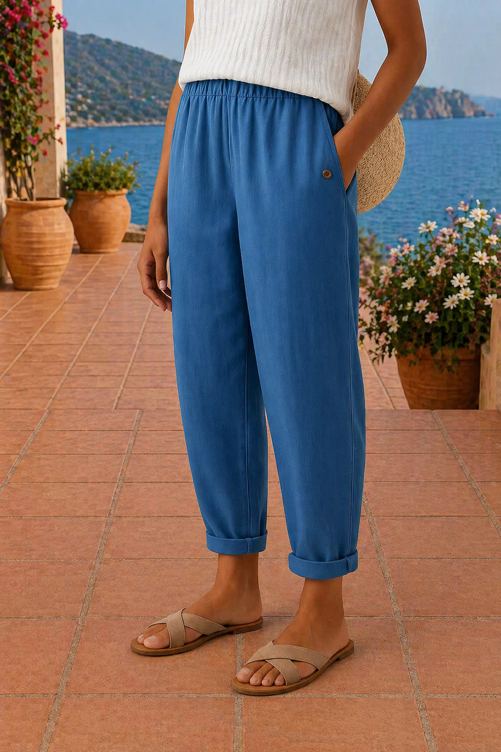 Maja | Pantalón de lino